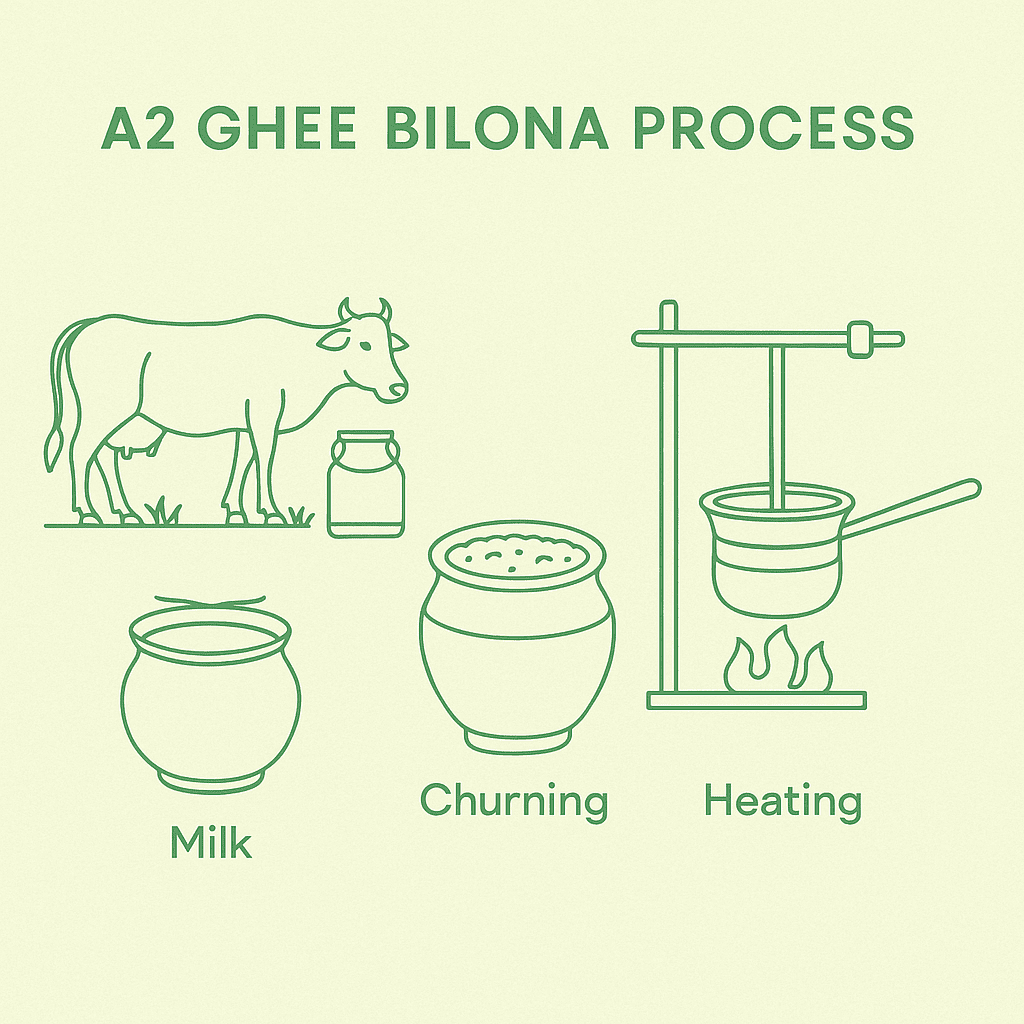 A2 ghee bilona process
