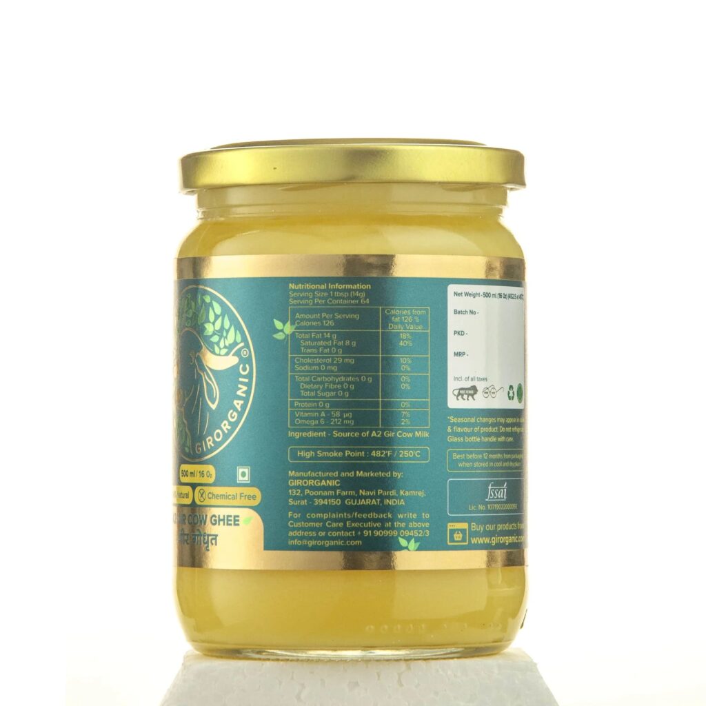 gir organic a2 ghee