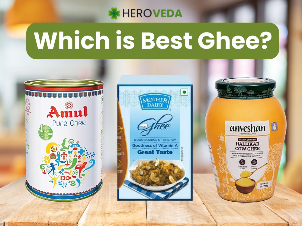 Amul Vs Mother Dairy Vs Anveshan: Which Ghee is Better?
