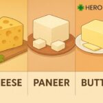 difference about Cheese, Paneer, and Butter